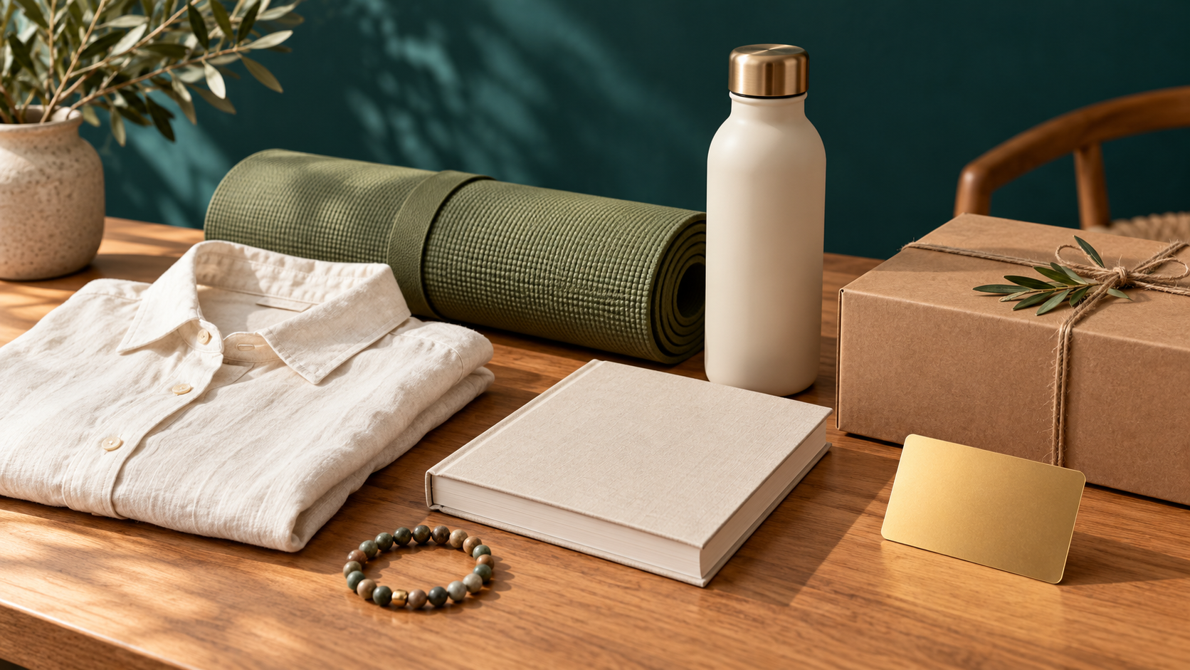 Produtos de bem-estar, encomenda e cartão de fidelização · imagem conceptual